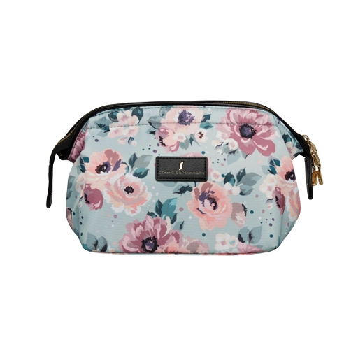 Blomstret toilettaske Minty Paradise M Coming Copenhagen