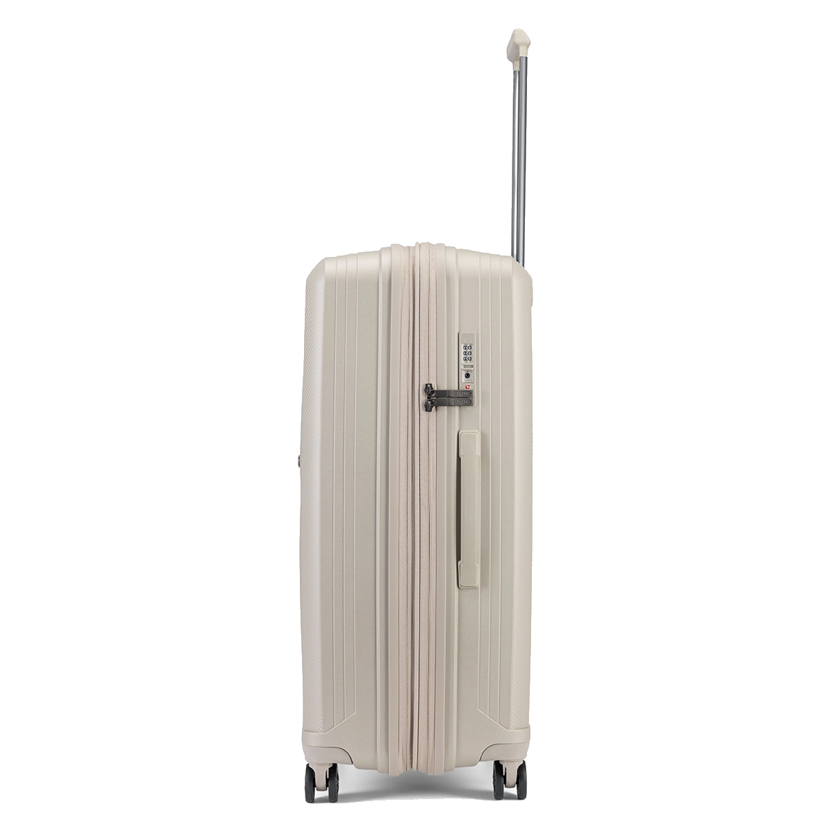 Epic Anthem Silk Grey Stor kuffert, fra siden