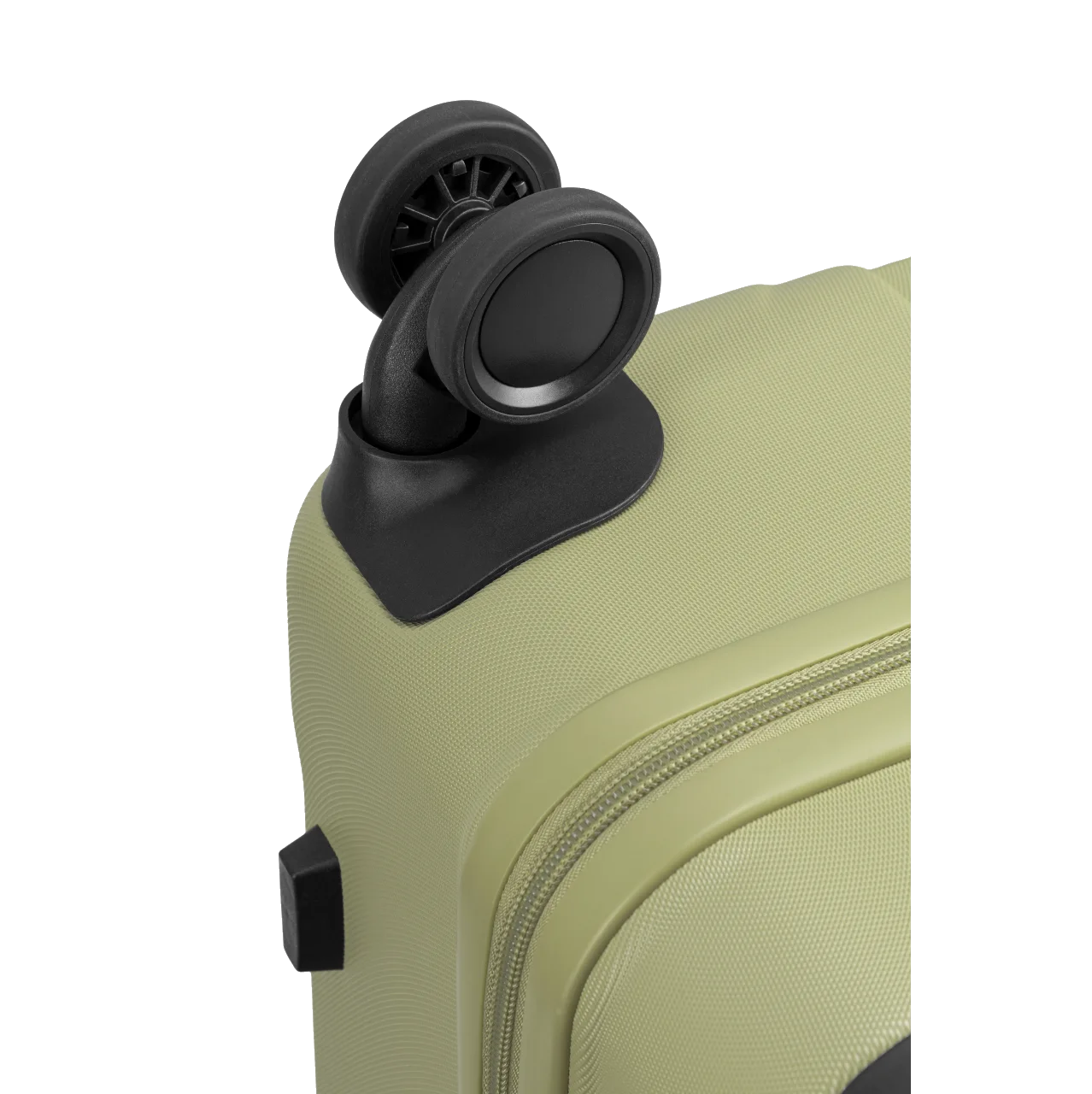 epic airwave neo kuffert stor moss green, hjul