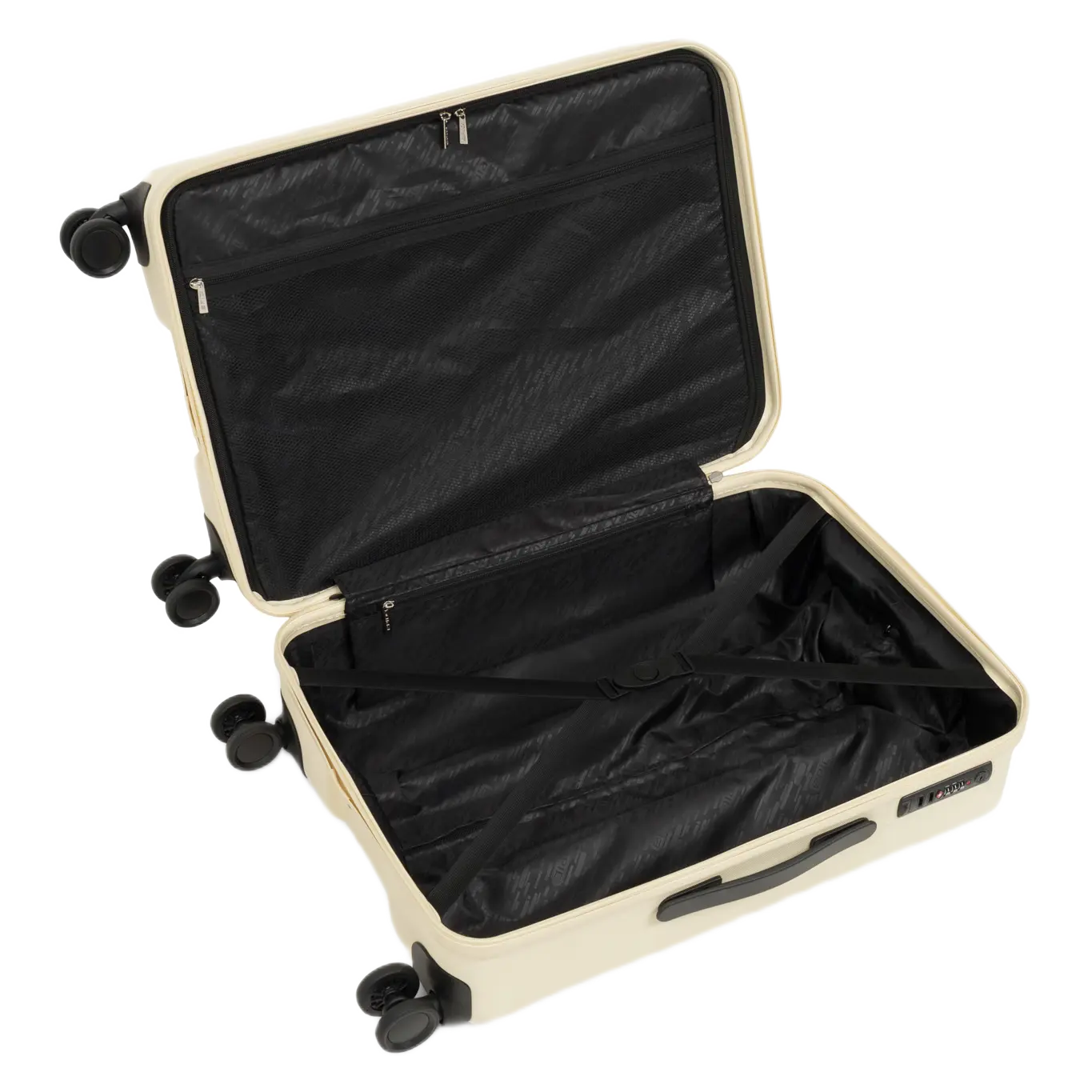 Epic Airwave Neo mellemstor 65 cm lysegul kuffert, åben