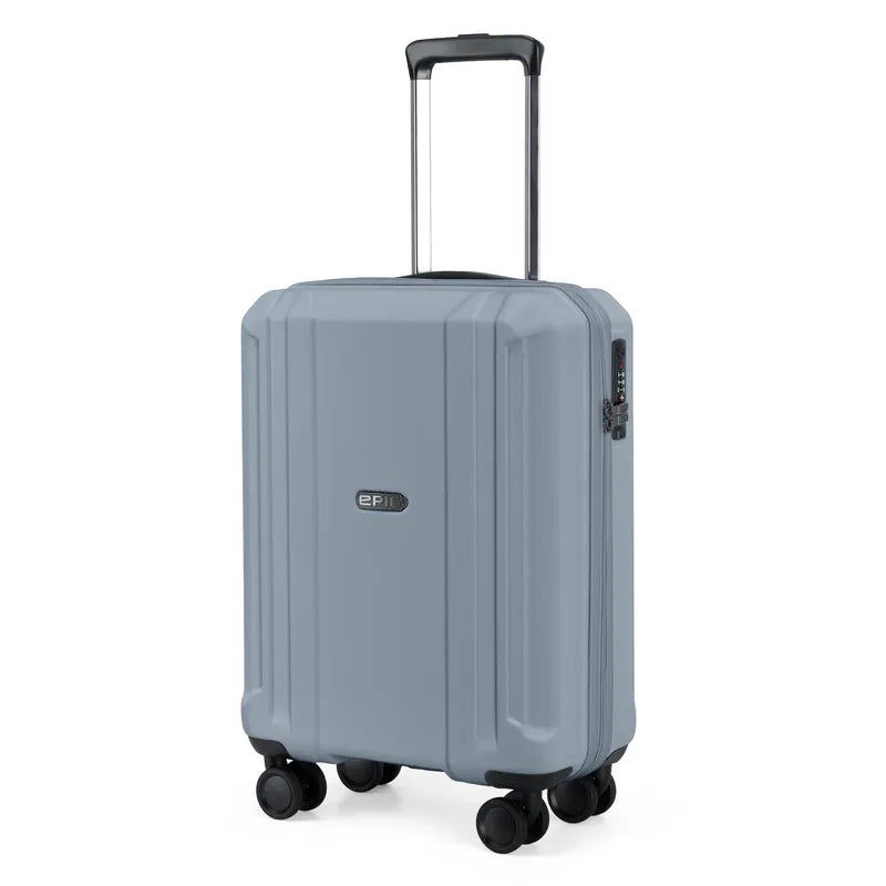 Epic Airwave Neo Kabinekuffert i farven ThunderBlue, skråt forfra