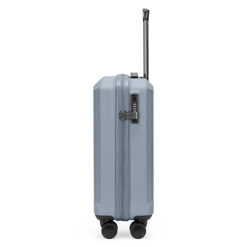 Epic Airwave Neo Kabinekuffert i farven ThunderBlue, fra siden