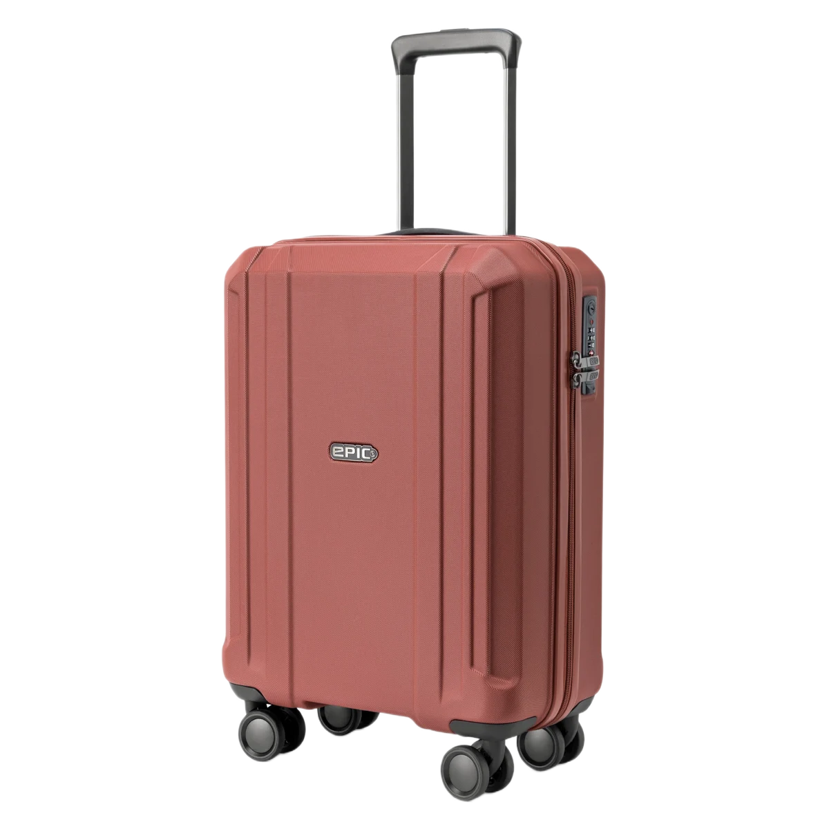 airwave neo terracotta rose kabinekuffert, skråt forfra