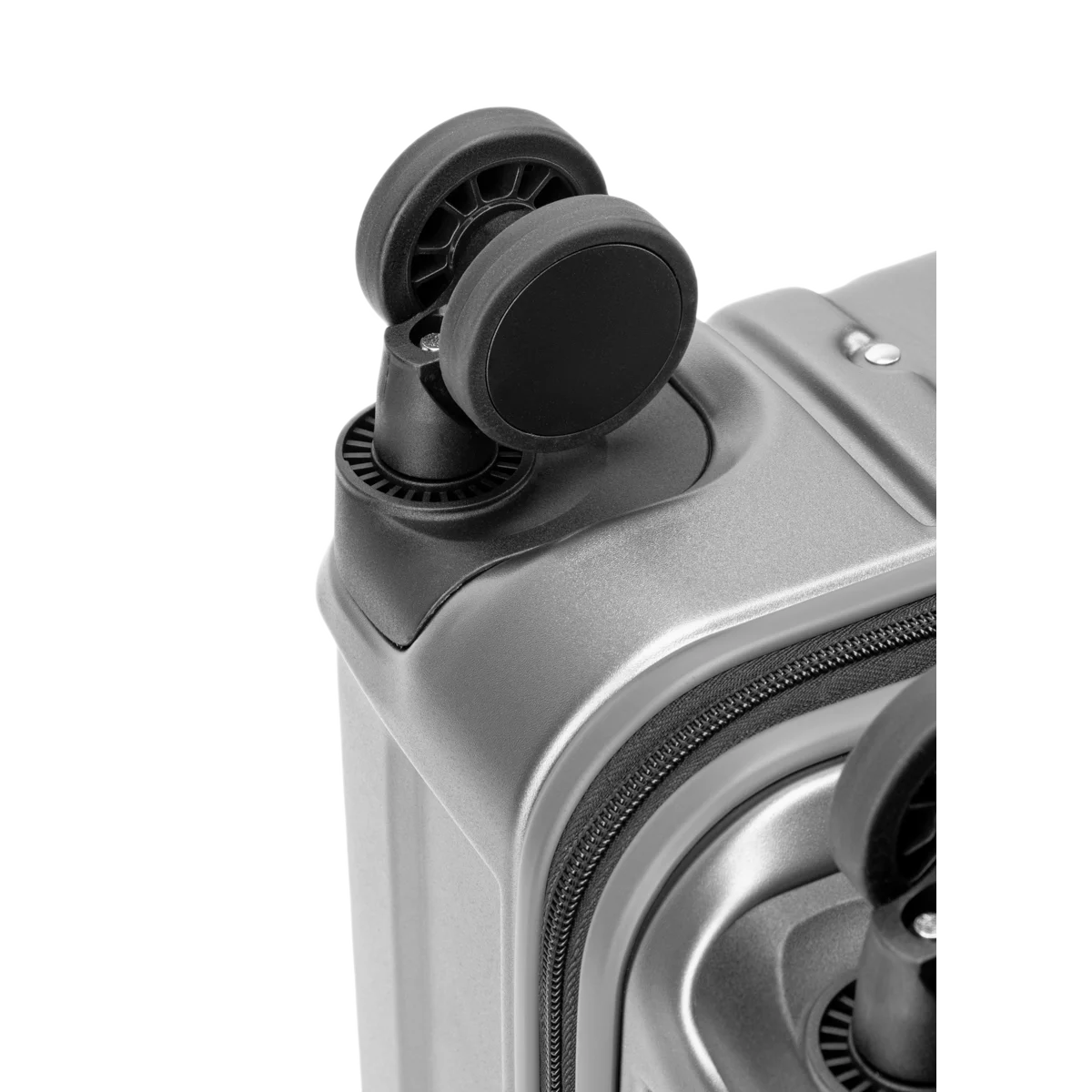 Epic Crate Trunk S 55 cm - Stealth Grey, hjul