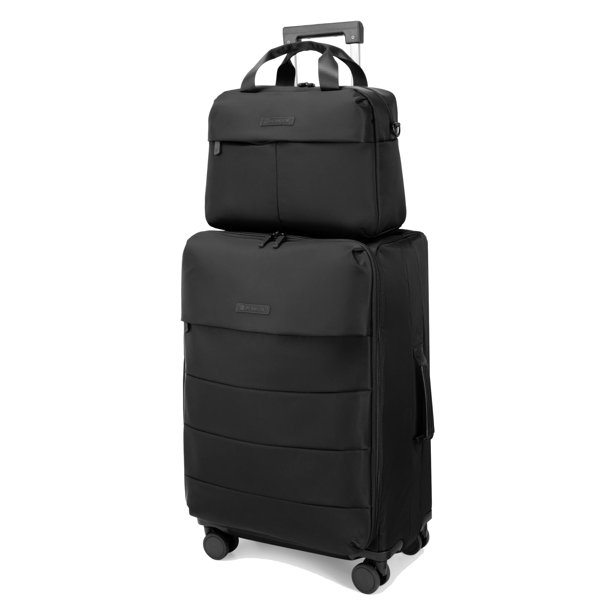 Epic Orbit Sort Rejsetaske med Epic Orbit Trolley