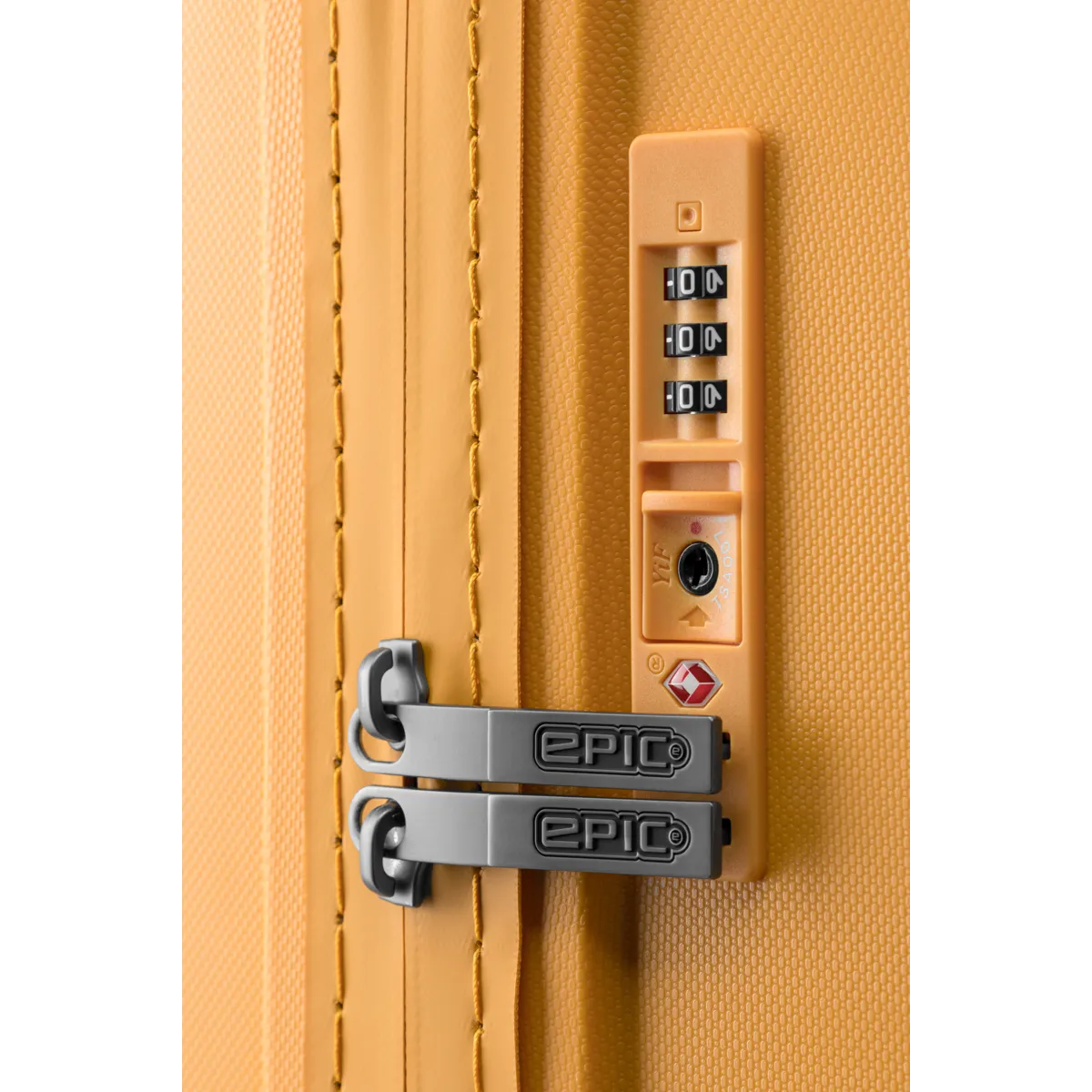 Epic Phantom stor kuffert Canary Yellow, lås