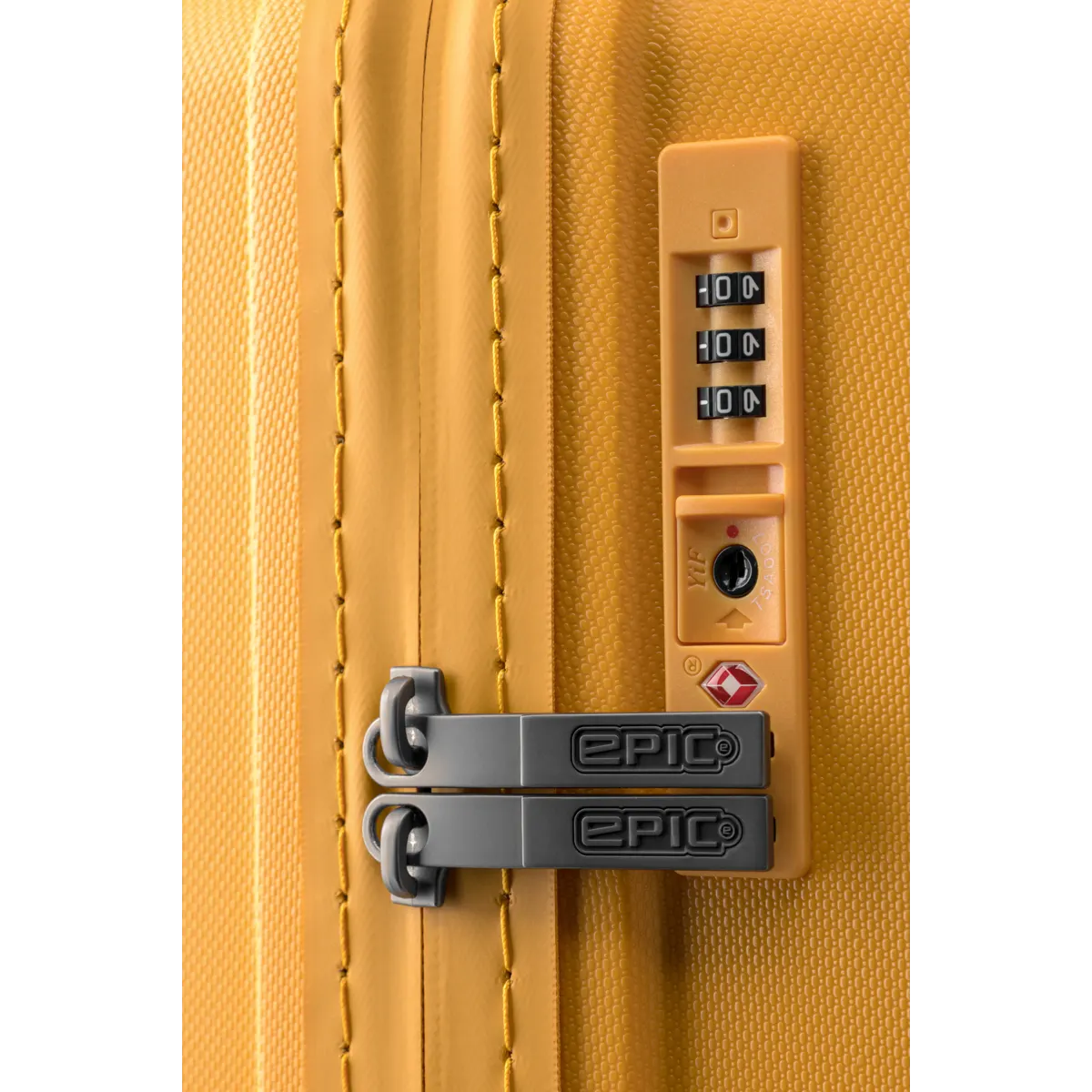 Epic Phantom SL Canary Yellow medium kuffert,lås
