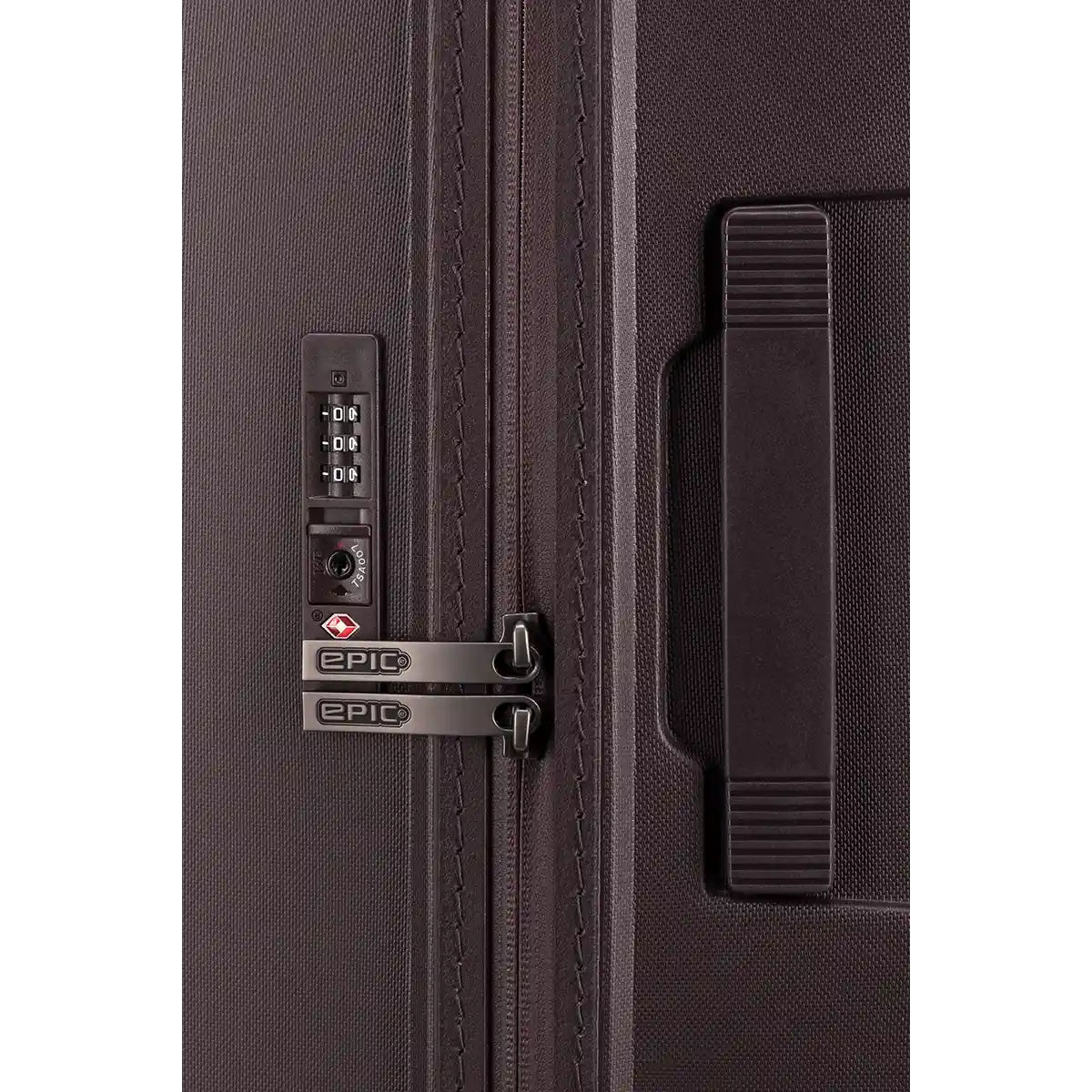 Epic Zeleste stor kuffert Wine, lås