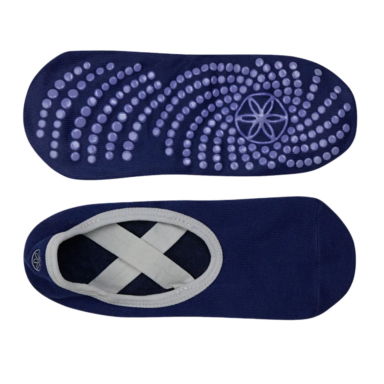 Gaiam Grippy Yoga Barre Sokker - Indigo