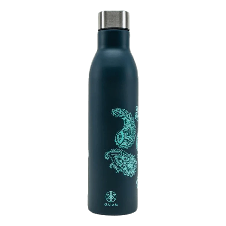 Gaiam Yoga Easy Grip Drikkedunk 740 ml - Marina Blue