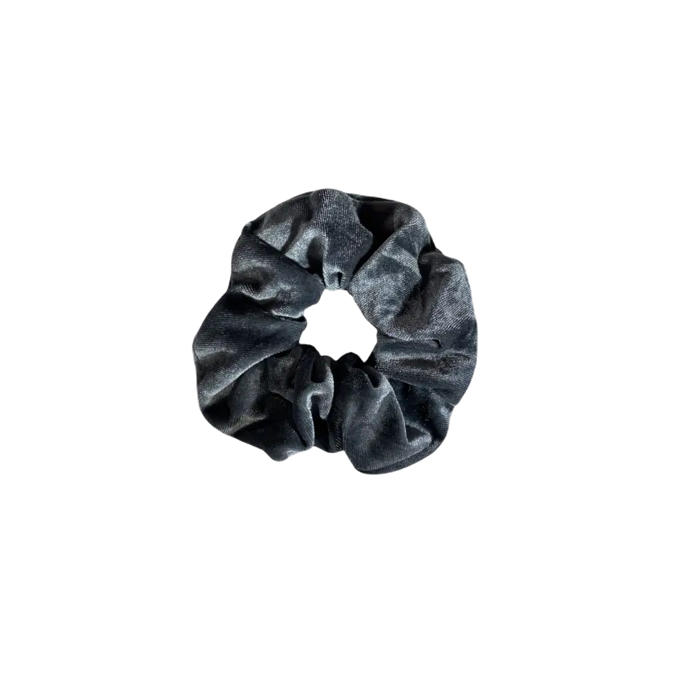 Grå Velour Scrunchy Coming Copenhagen
