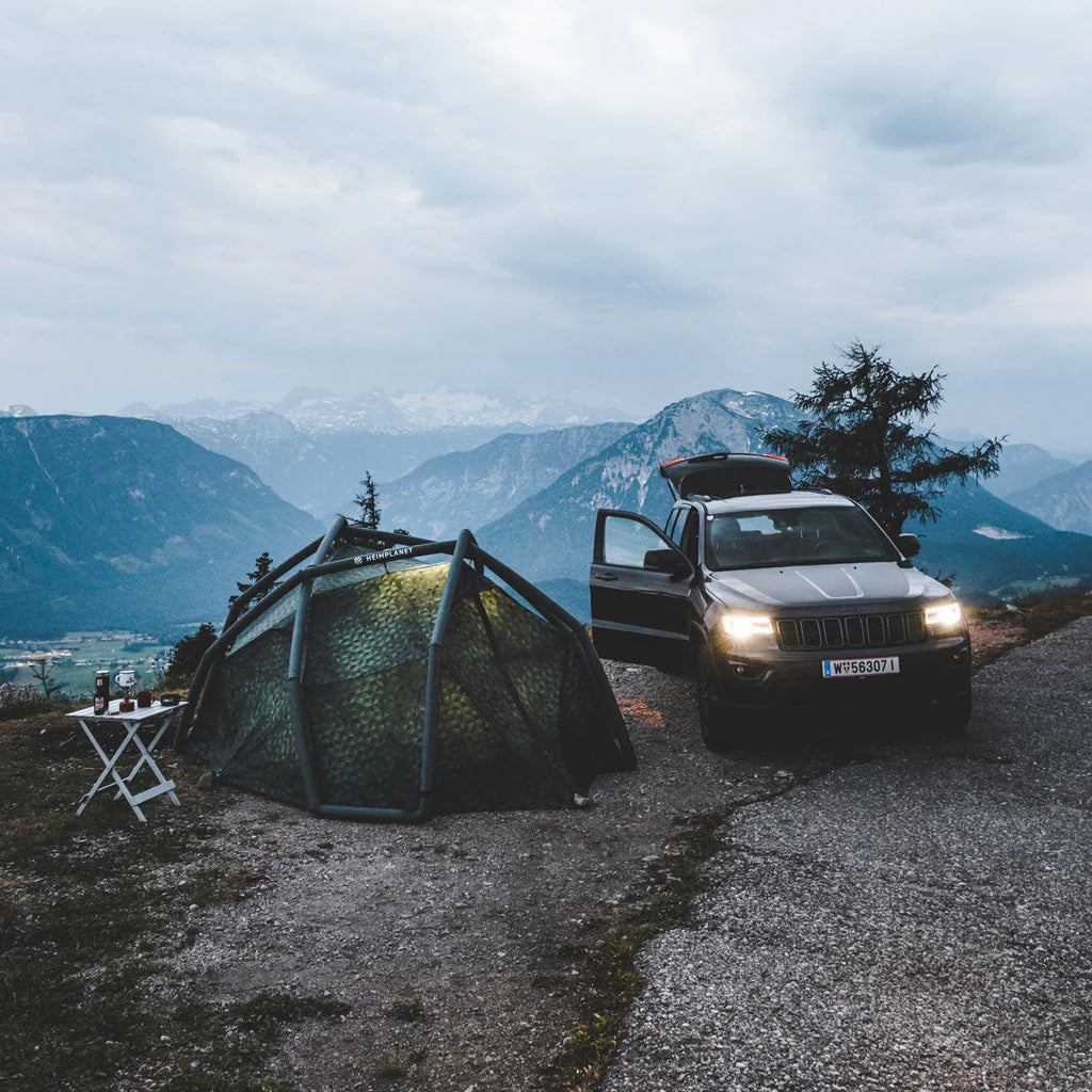 Heimplanet Backdoor Cairo Camo Telt i bjergene