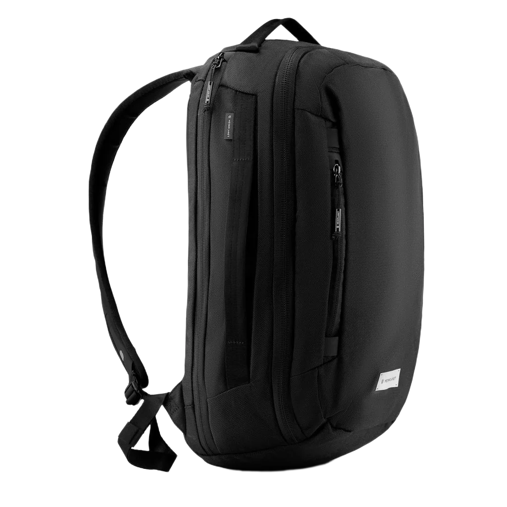 Heimplanet Daypack 24 liter, sort, fra siden