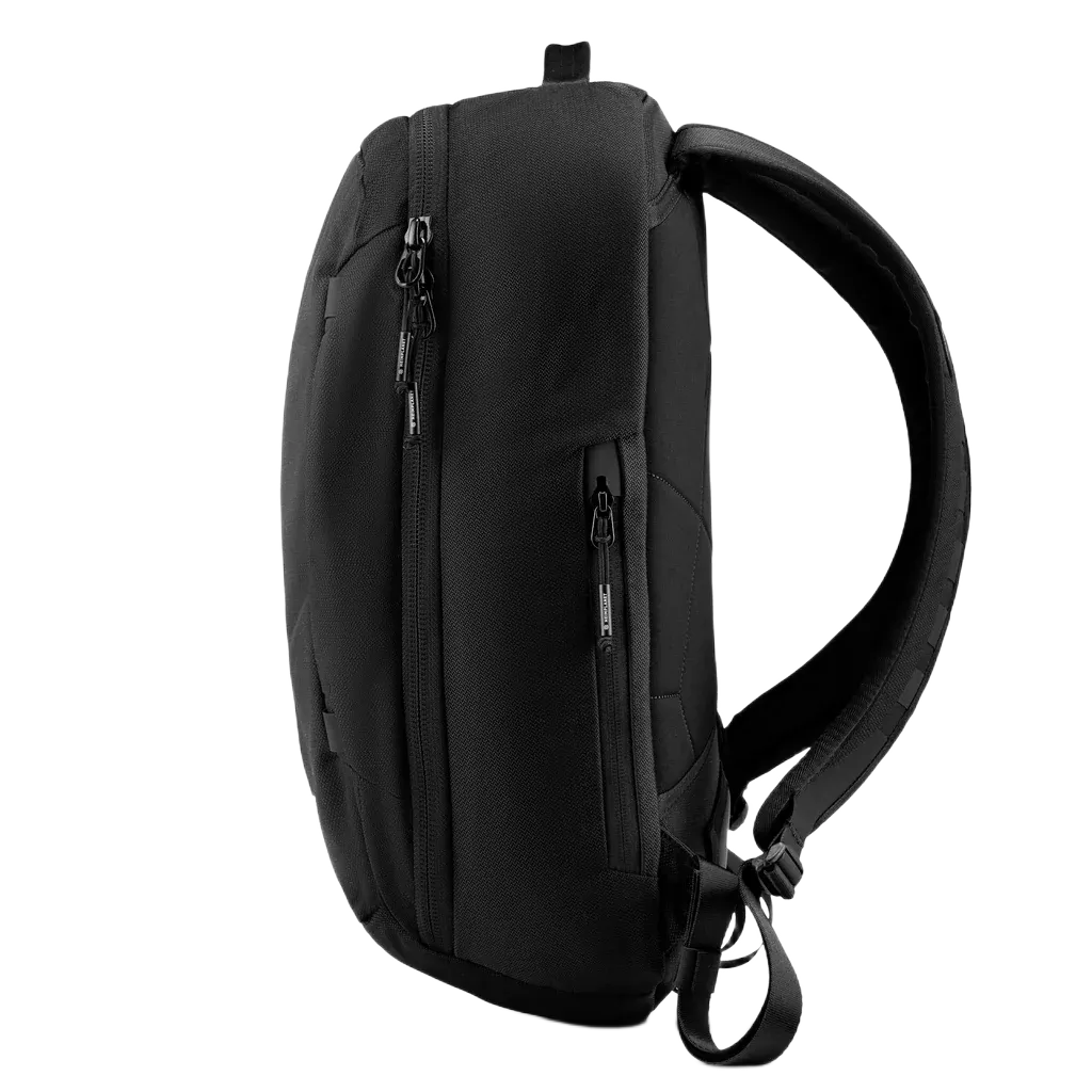 Heimplanet Daypack 24 liter, sort, fra siden
