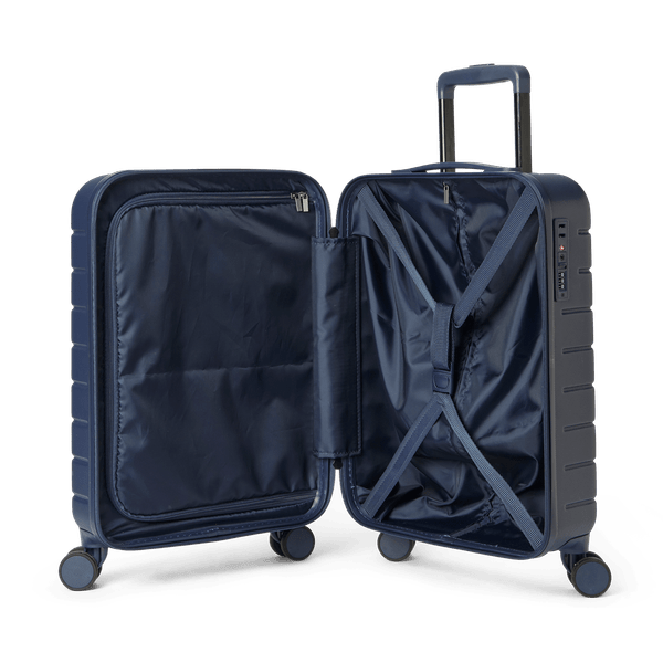 Day tonal kabinekuffert small Navy , åben