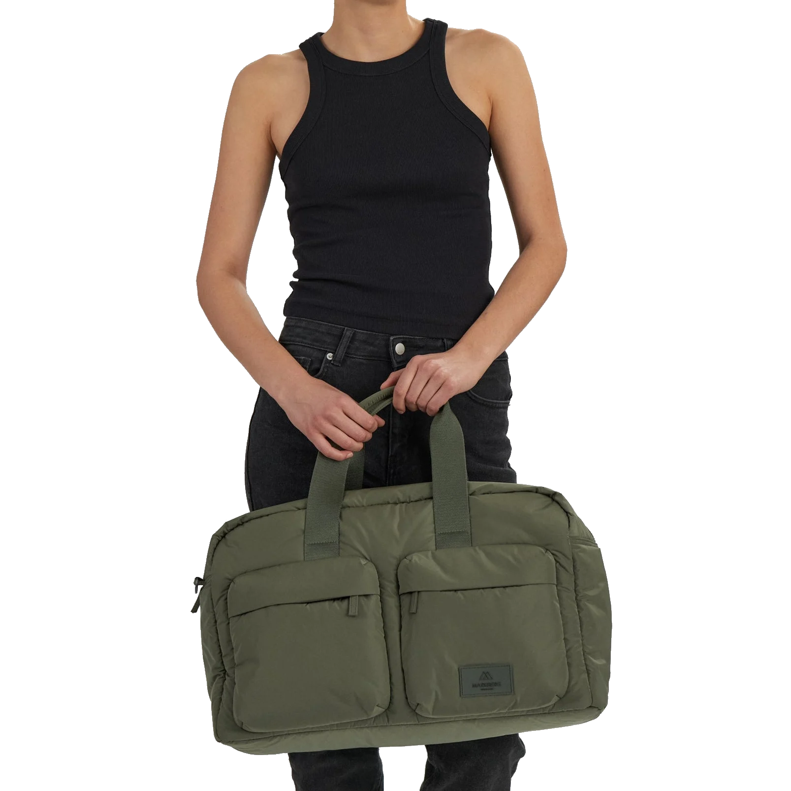 Dame med Markerg More rejsetaske oliven