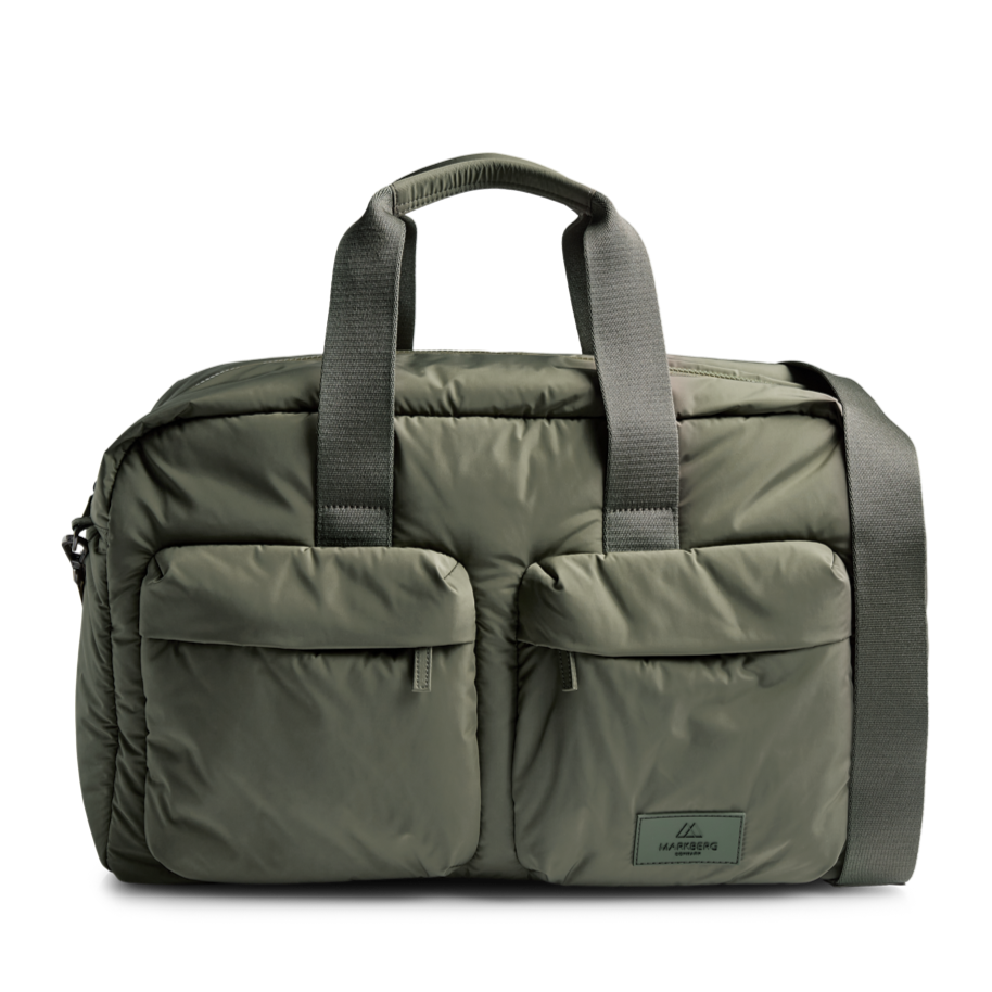 Markerg More weekendtaske olivengrøn