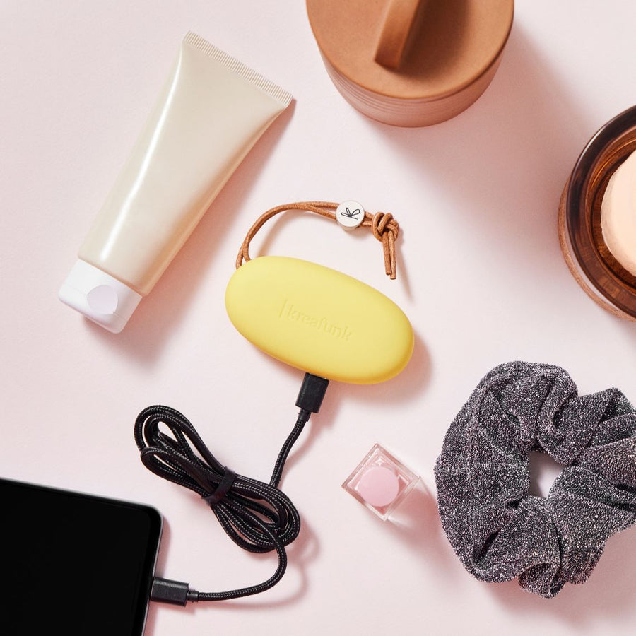 Kreafunk toCHARGE mini 3 Powerbank - Gul