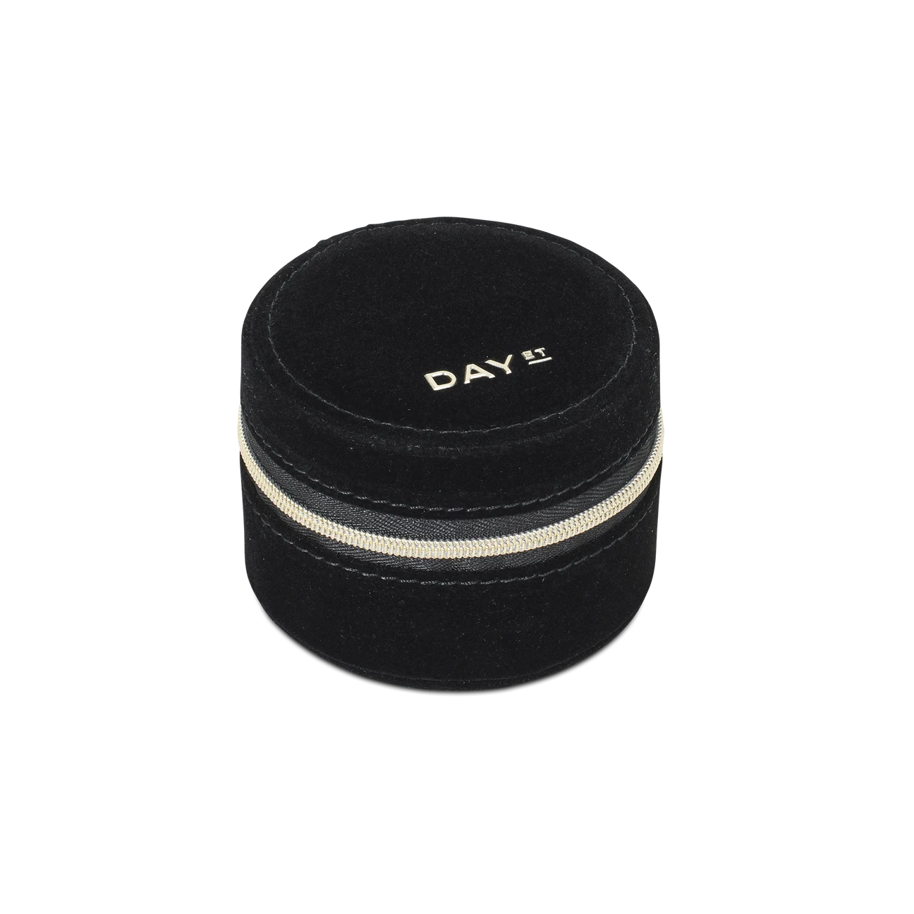 lille rundt sort Day rejsesmykkeskrin