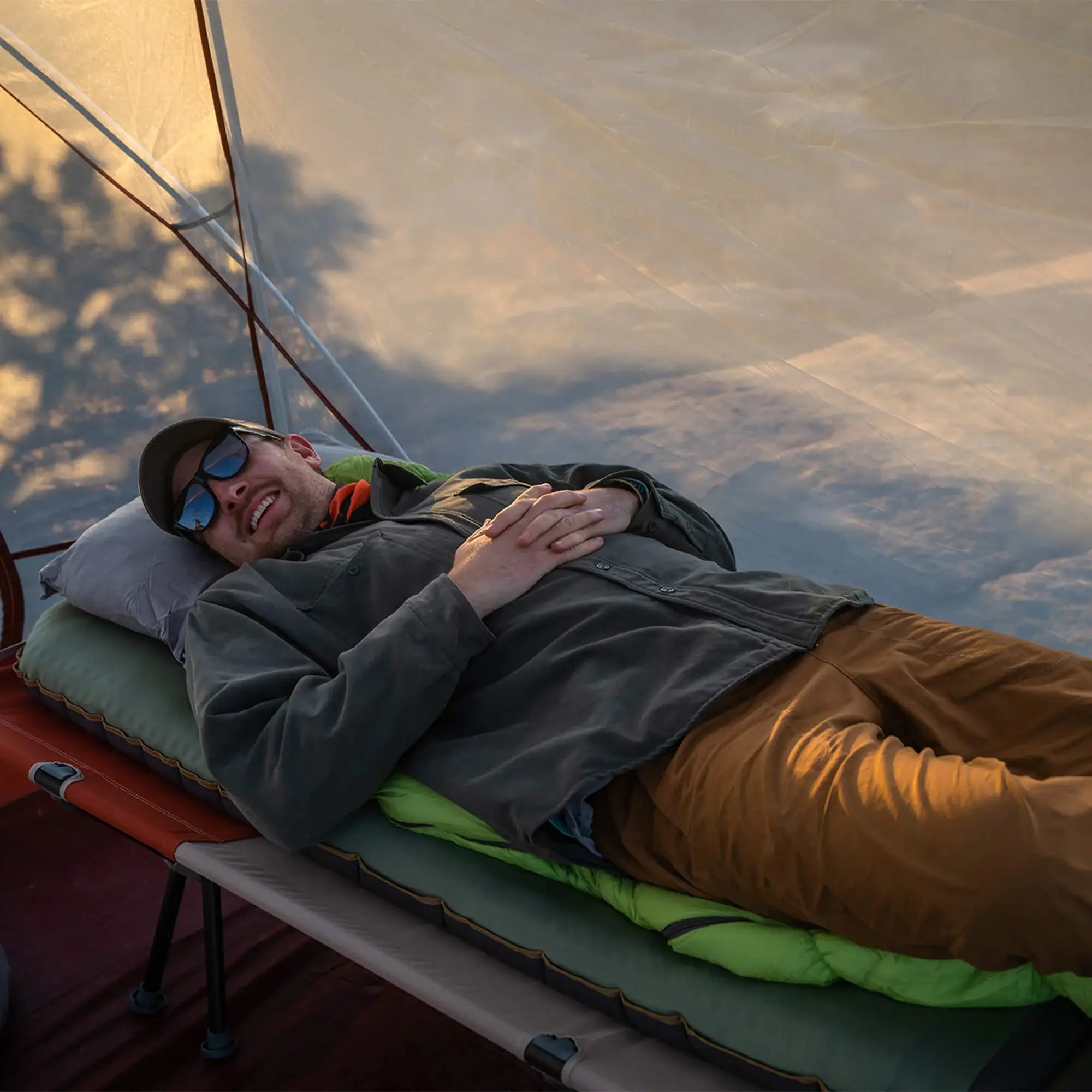 Klymit Klymaloft XL liggeunderlag, grøn