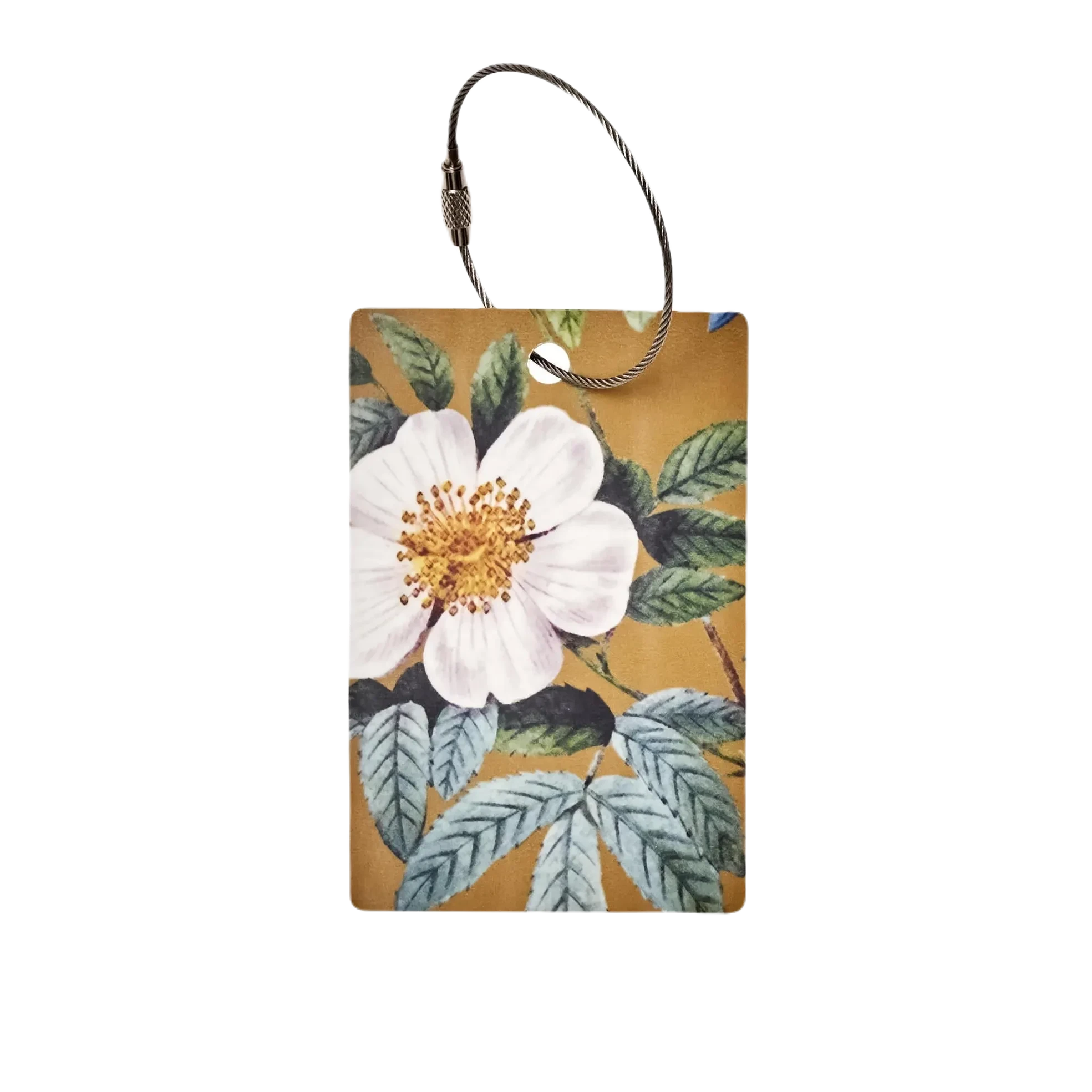 Koustrup kuffertmærke JL flower garden guld