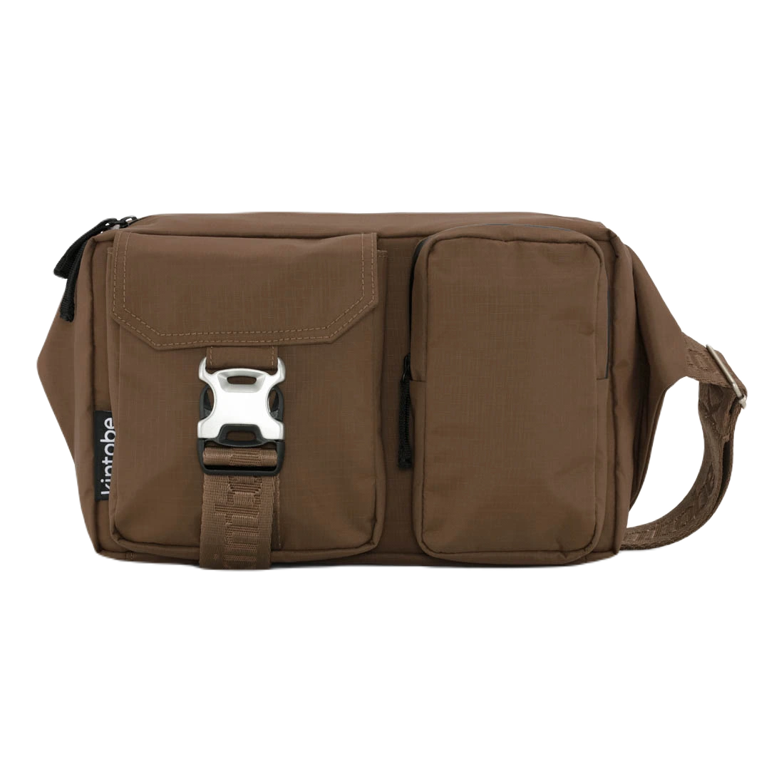 Kintobe Luca brun BUMBAG set forfra