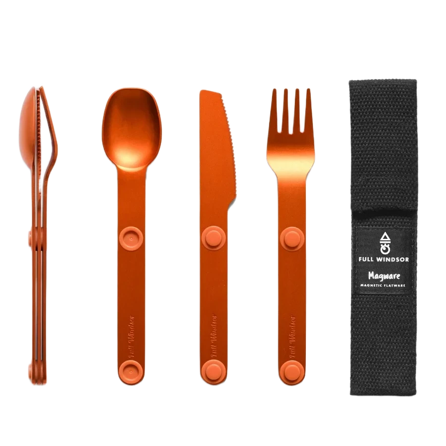 Full Windsor Magware bestiksøt orange