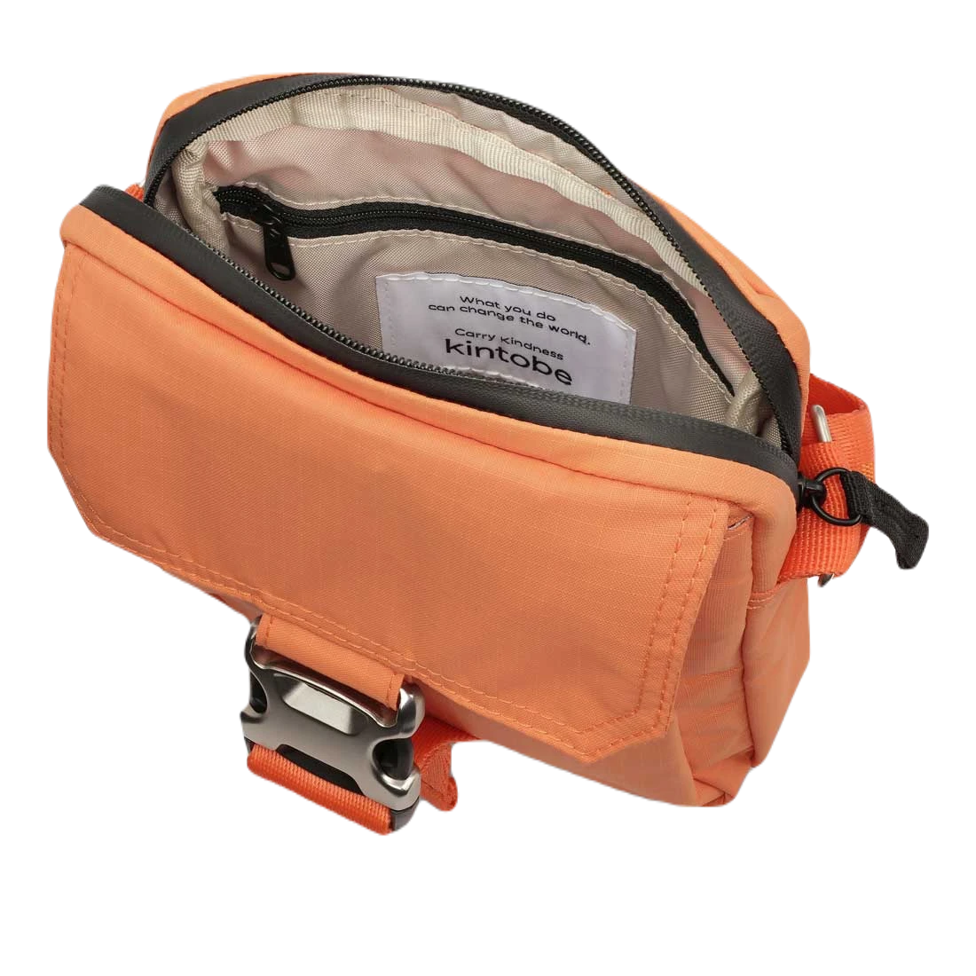 Kintobe Nico orange crossbody taske
