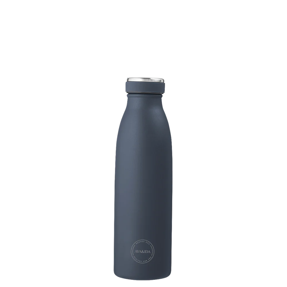 Aya og Ida marineblå drikkeflaske 500 ml