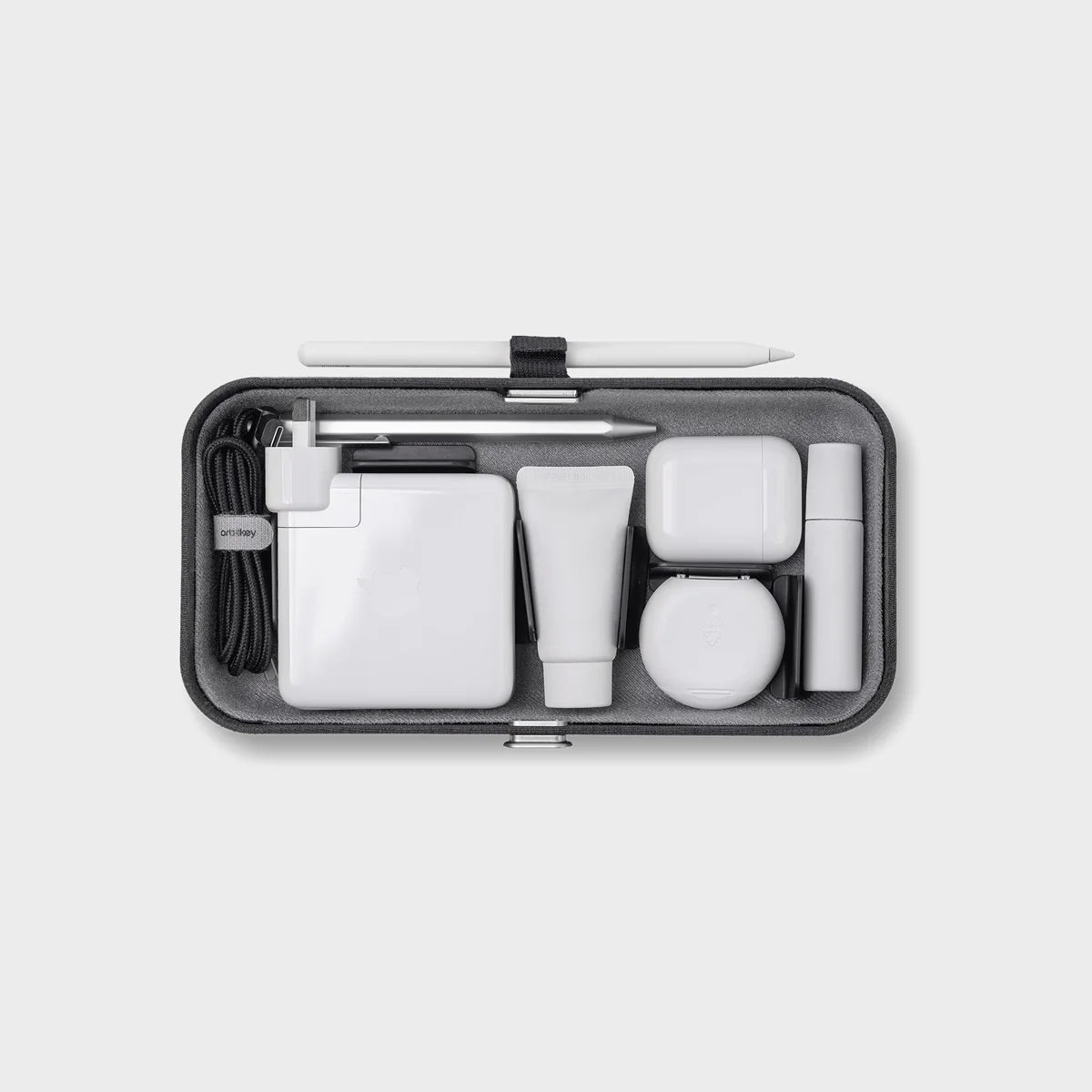 Orbitkey sort nest v2, åben uden låg