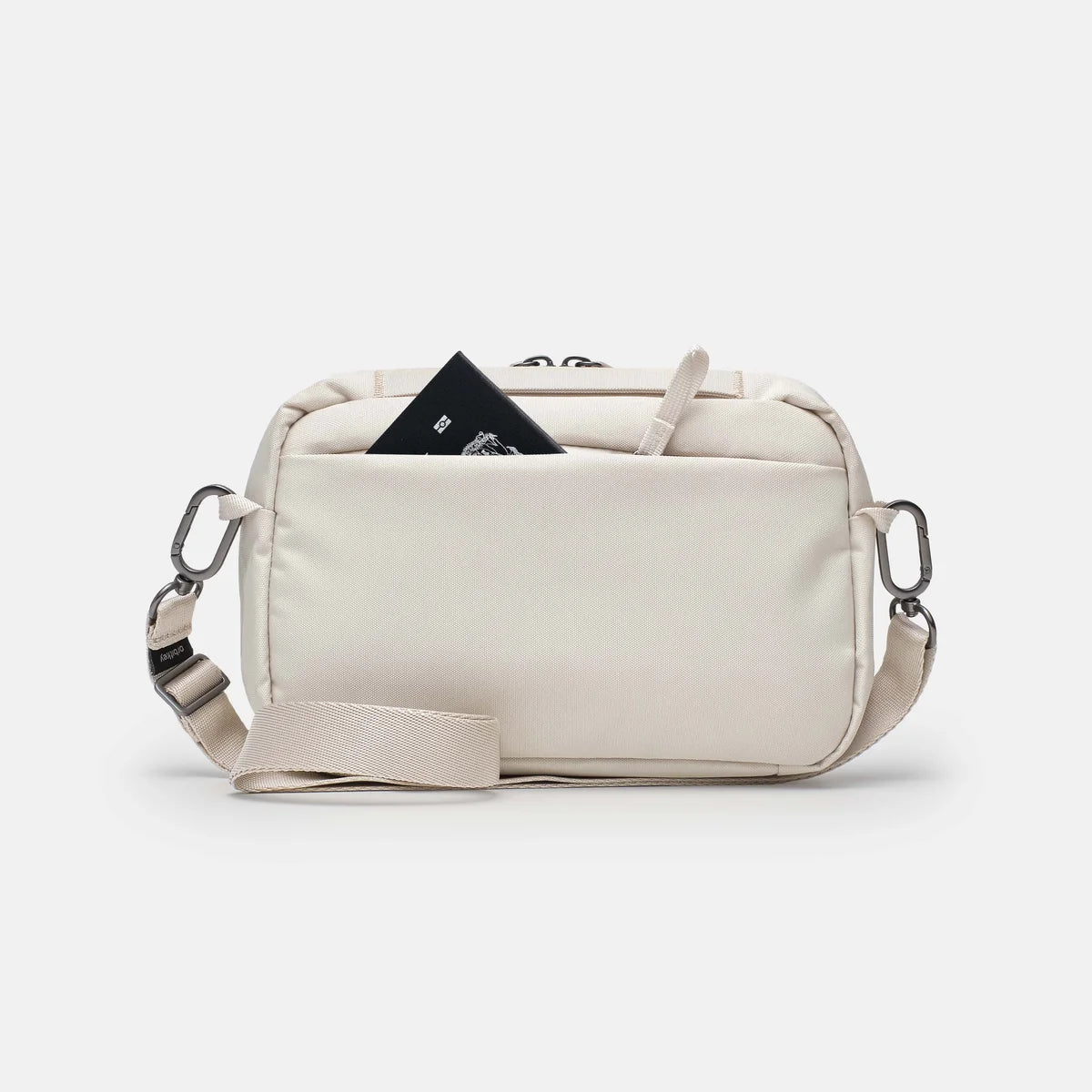 Orbitkey Travel Sling 3 liter, Stone, bagfra med RFID blokkeret lomme