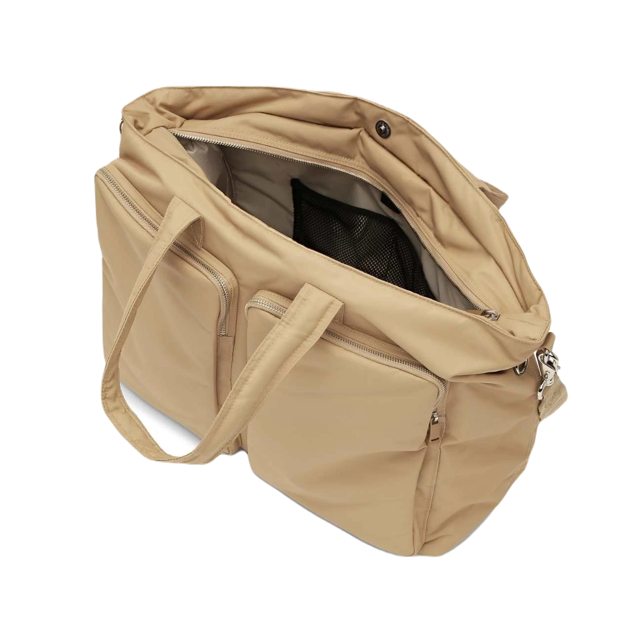 kintobe weekend taske beige, åben