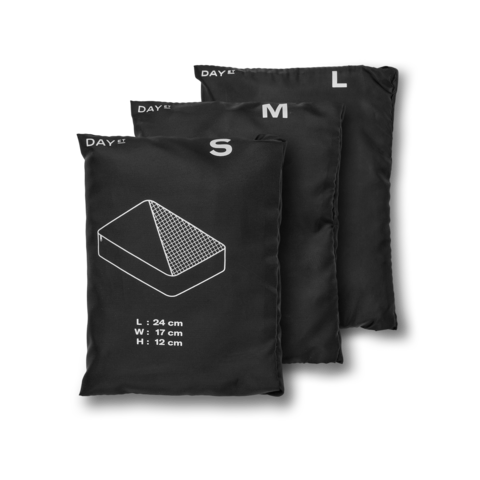 Day Packing cubes, set med 3 styk