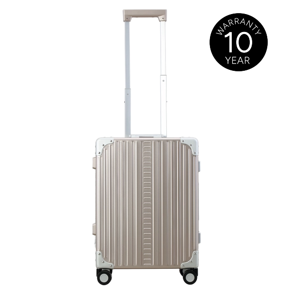 aleon fortis aluminiums kabinekuffert 21" Rosegold