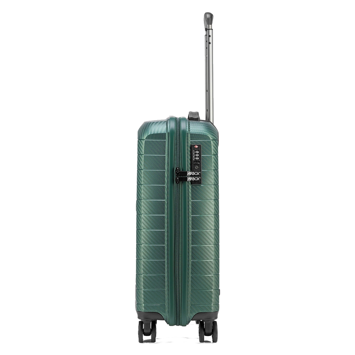 Airbox AZ18 grøn kabinekuffert , fra siden