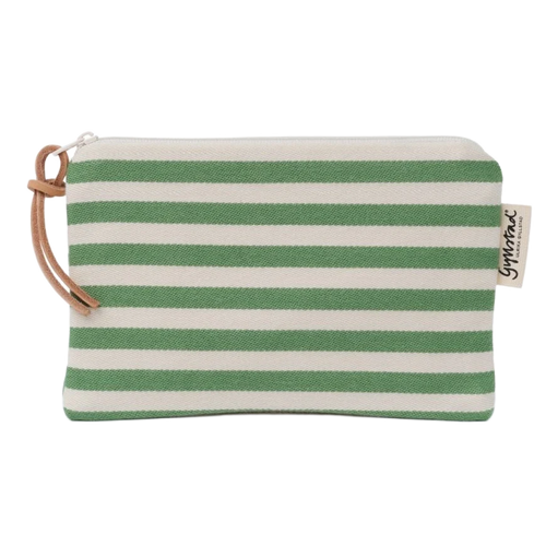 Ulrika Gyllstad Bea Rand Makeup pung - Grøn/Hvid