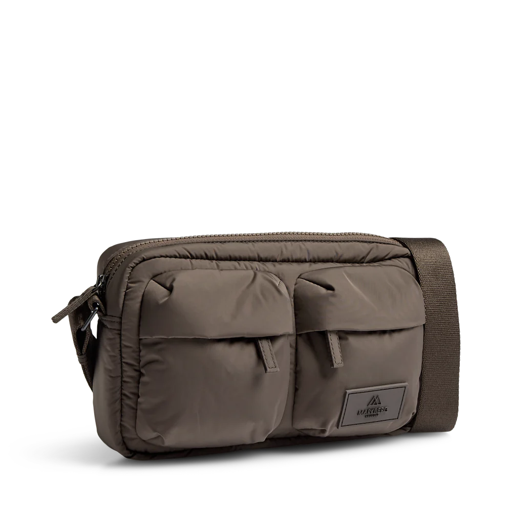 markberg beat crossbody taske,brun