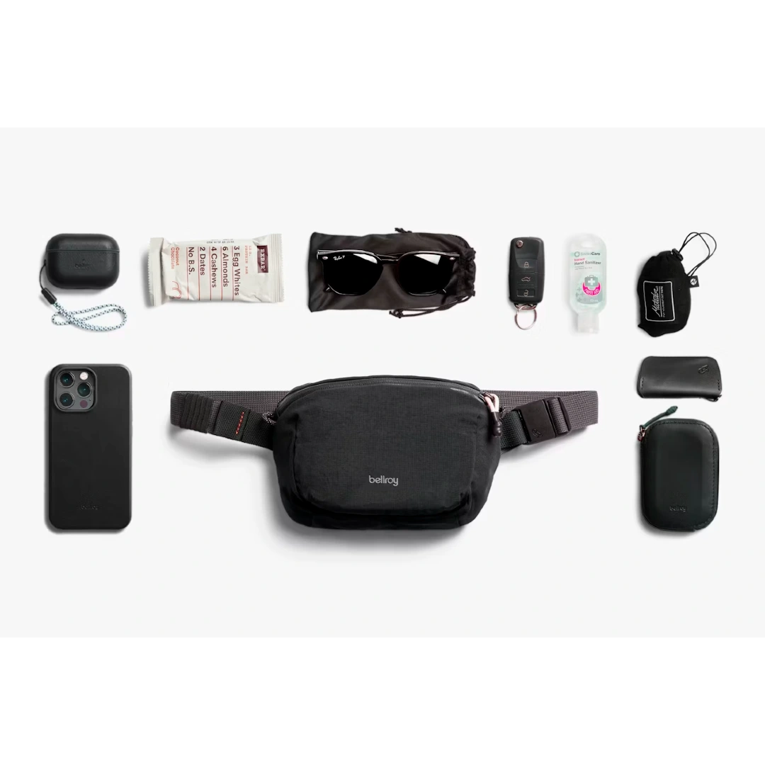 Bellroy Lite Beltetaske - Sort