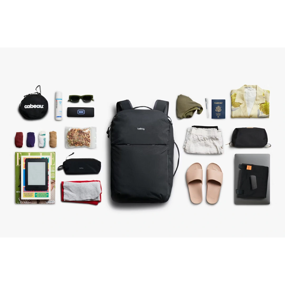 bellroy travel pack 30 liter sort,ed muligt indhold