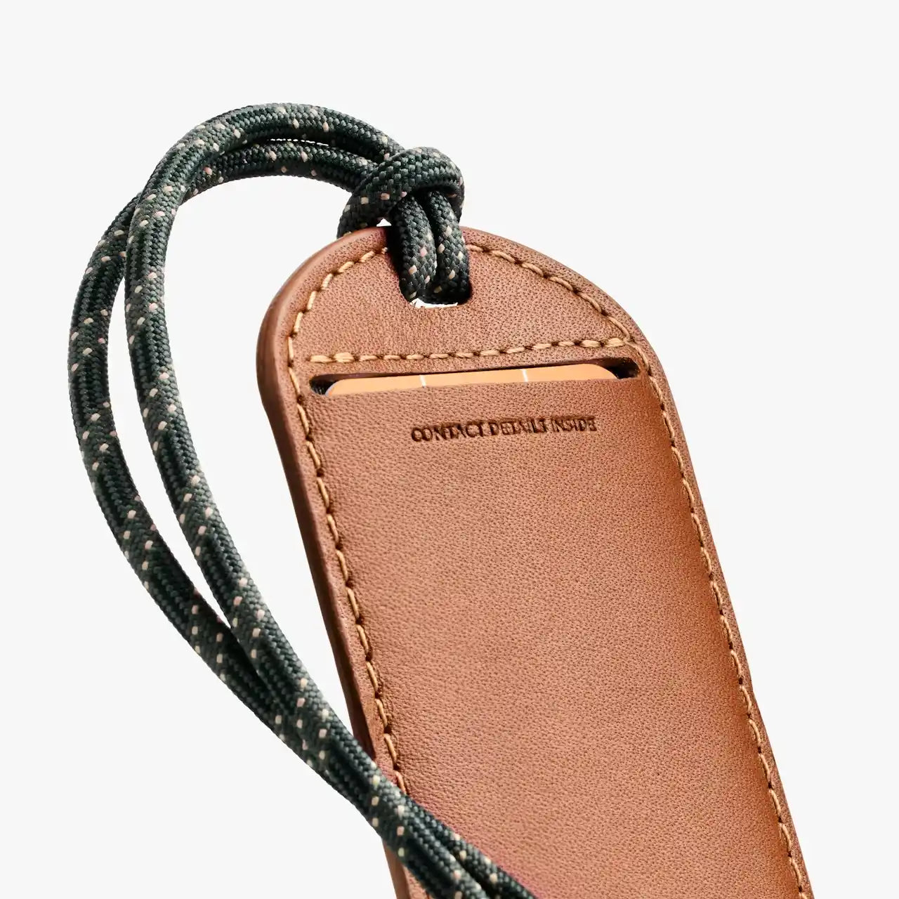 Bellroy kuffertmærke i brunt læder