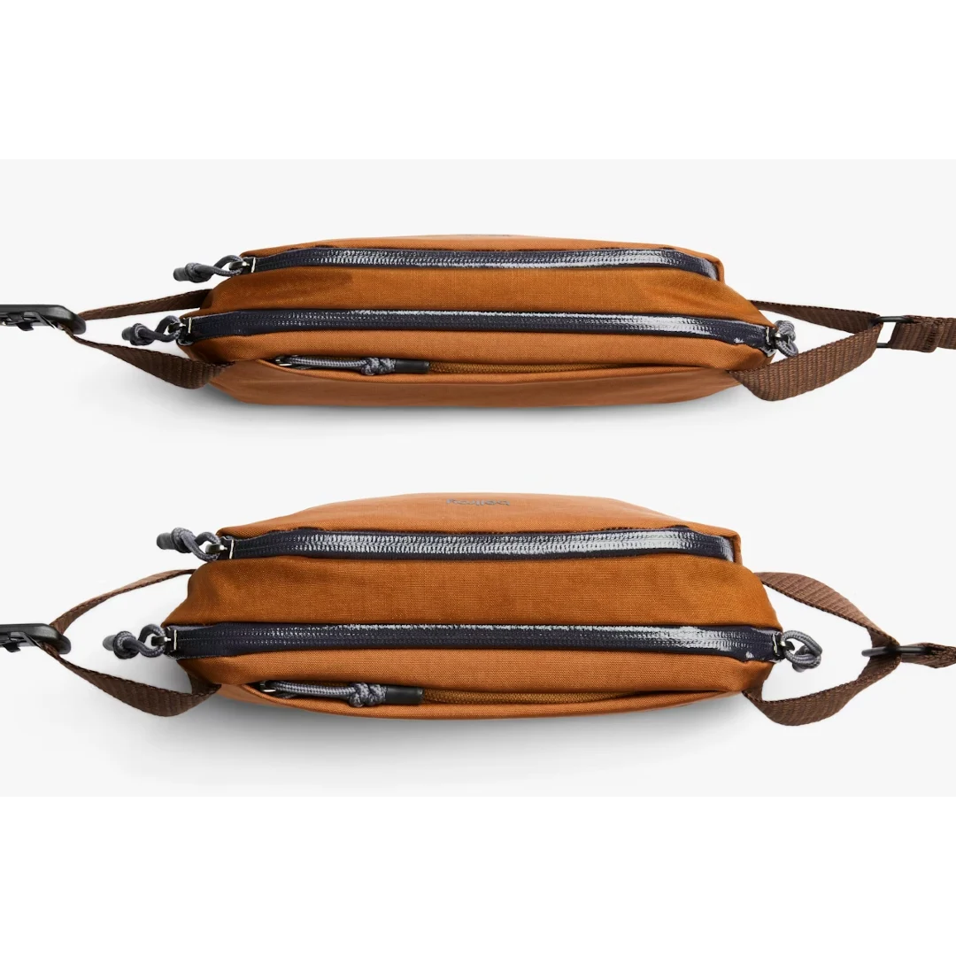 Bellroy Venture Ready sling 2,5 liter, Bronze, med og uden fyld