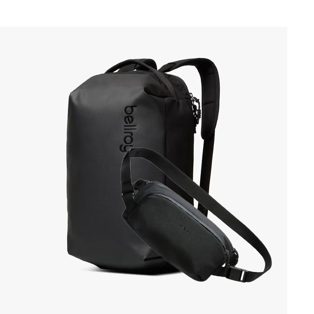Bellroy Venture Kit: Grab Pack og Venture Ready Sling- Sort