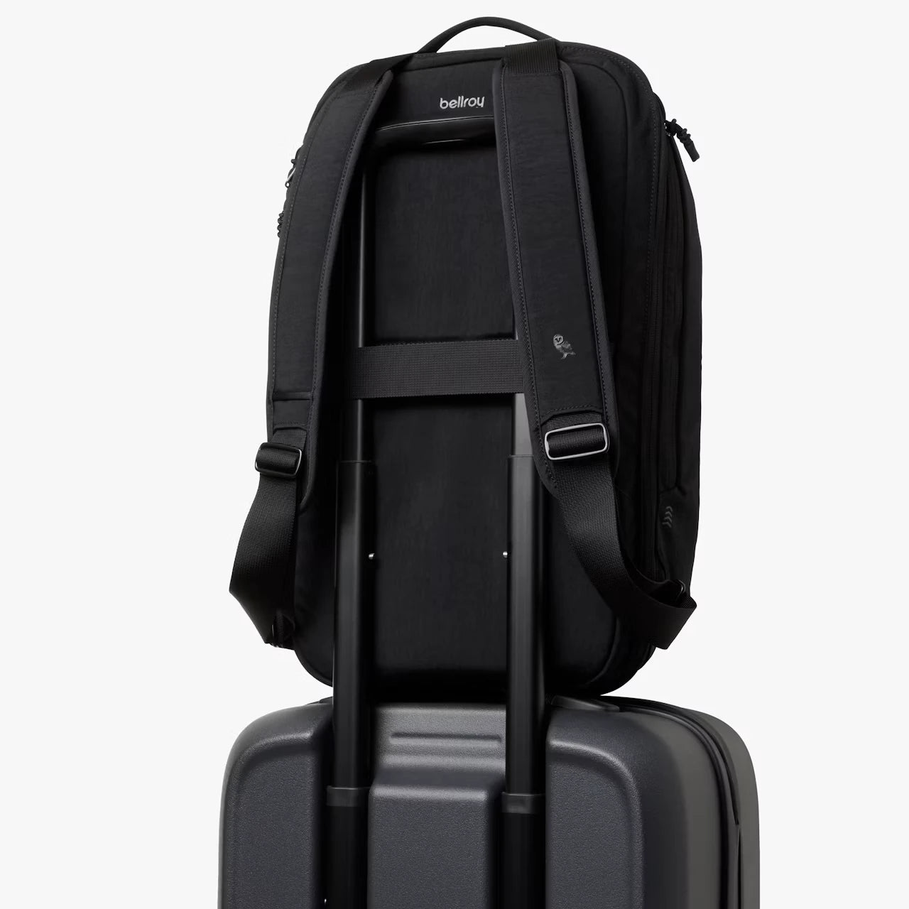 Bellroy Venture Grab Pack Sort,på kuffert