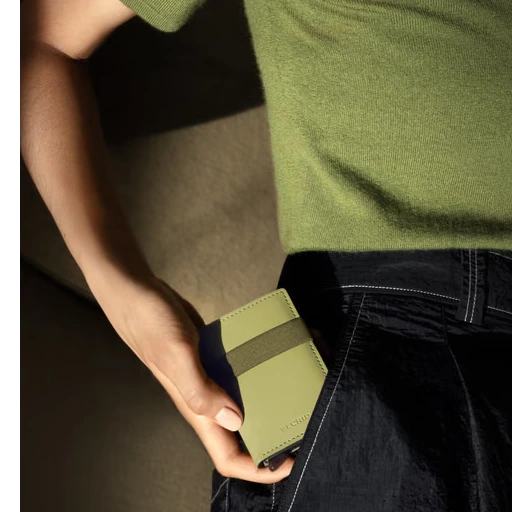 model med Secrid Bandwallet Matte leaf/Khaki