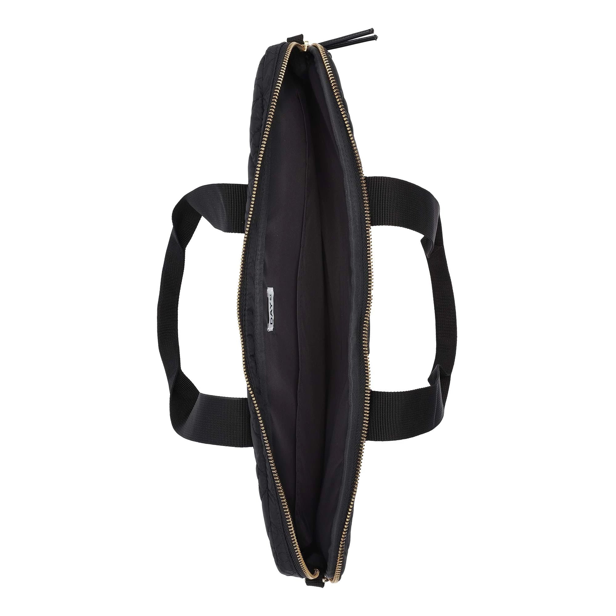 Day Gw Q Flotile omputertaske 15" sort, åben