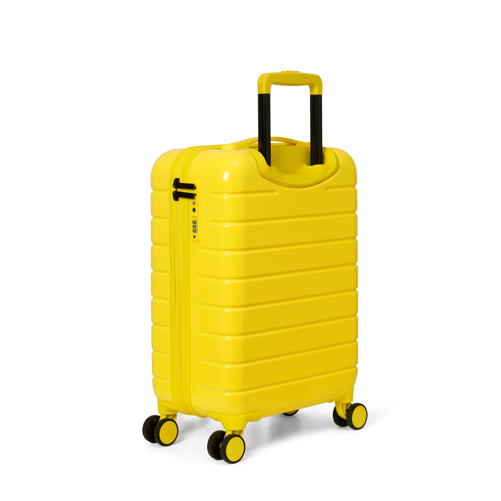 Day tonal gul kabinekuffert skråt bagfra