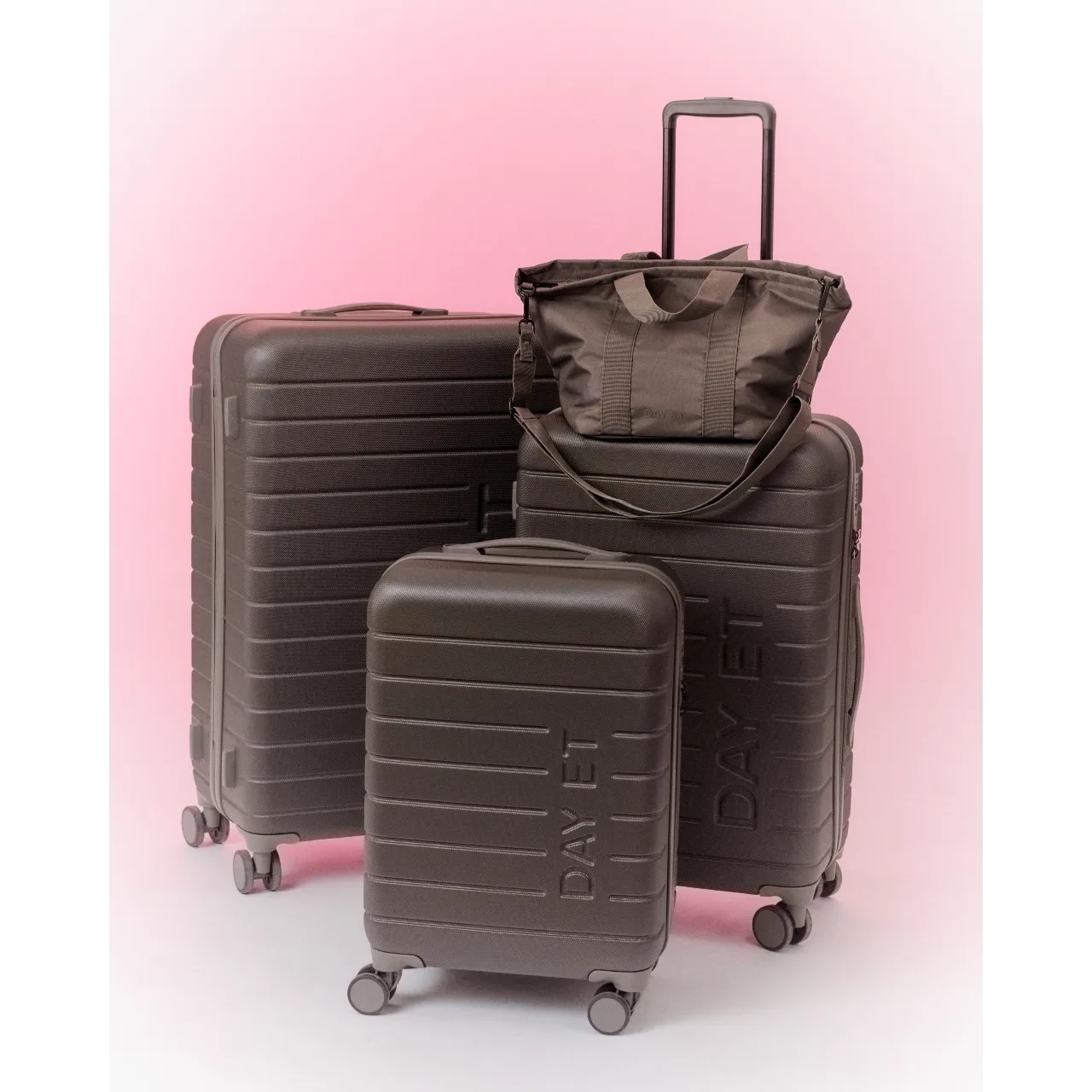 day tonal kufferter, brune