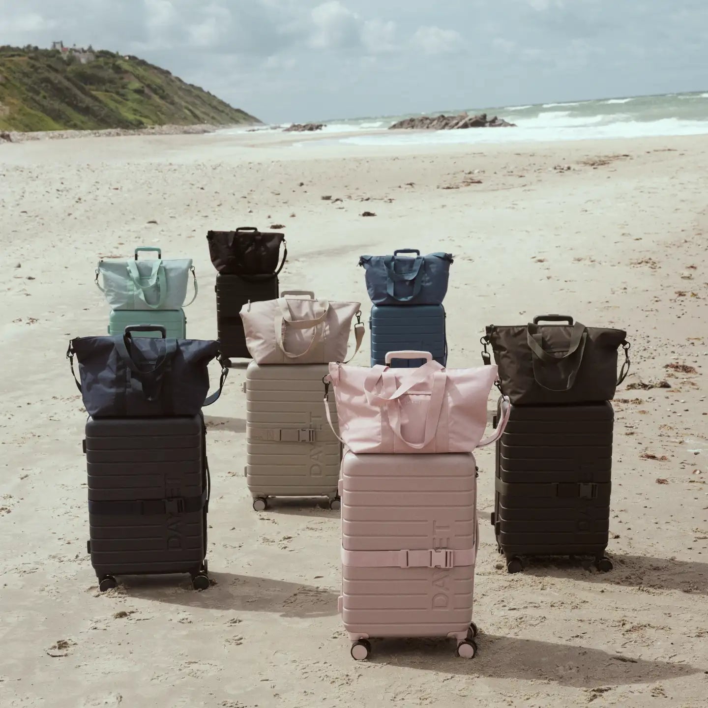 Day Toanl kufferter med Tonal Cary-On