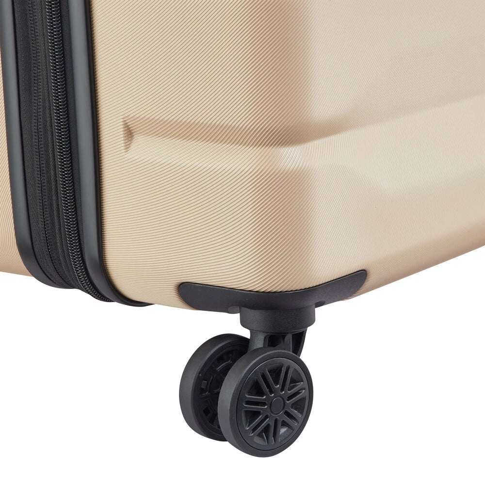 Delsey Air Amour stor 76 cm kuffert, sandfarvet, hjul