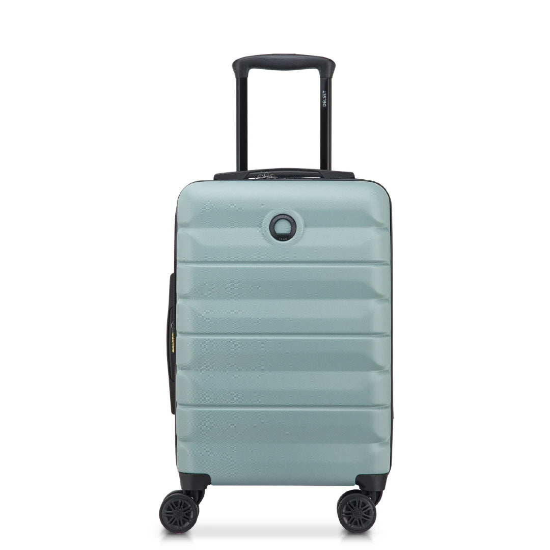 Delsey Air Armour Kabinekuffert 55 cm grøn, forfra